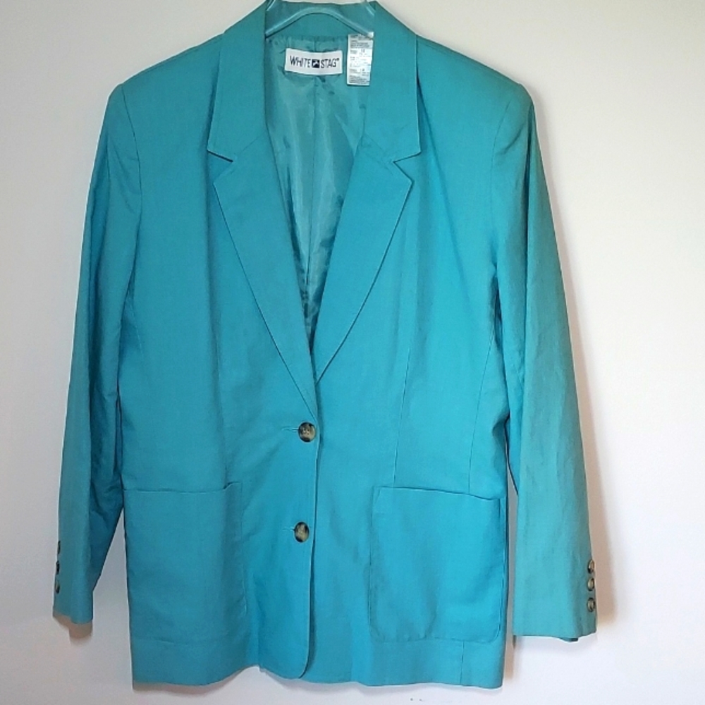 Sag Harbor blazer jacket  pockets Size 10 Lined